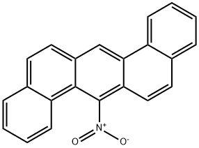 7-NITROBENZ[A,H]ANTHRACENE Struktur