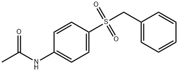 N-(4-benzylsulfonylphenyl)acetamide Structure
