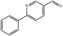 6-苯基吡啶-3-甲醛, 63056-20-2, 结构式