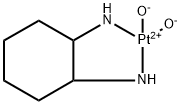 (1,2-Cyclohexanediamine)hydroxy platinum Struktur