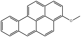 3-メトキシベンゾ[a]ピレン 化学構造式