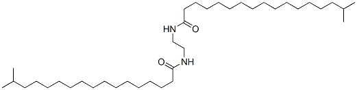 N,N'-1,2-ethanediylbis(isooctadecan-1-amide) Struktur