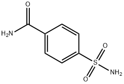4-氨基磺酰基苯甲酰胺 结构式