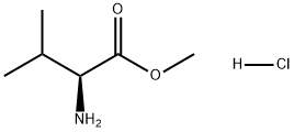 L-バリンメチル塩酸塩 化学構造式