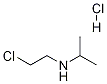 N-(2-氯乙基)丙-2-胺盐酸盐,6306-61-2,结构式