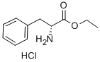 D-苯丙氨酸乙酯盐酸盐,63060-94-6,结构式