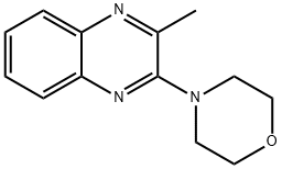 3-methyl-2-morpholin-4-yl-quinoxaline Structure
