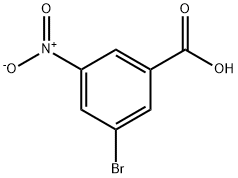 3-溴-5-硝基苯甲酸, 6307-83-1, 结构式