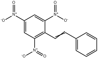 1,3,5-trinitro-2-(2-phenylethenyl)benzene Struktur