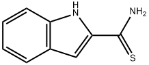 1H-吲哚-2-硫代甲酰胺,63071-71-6,结构式