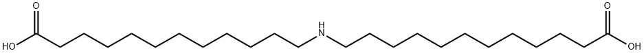12,12'-イミノジドデカン酸 化学構造式