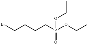 DIETHYL-4-BROMOBUTANEPHOSPHONIC ACID 化学構造式