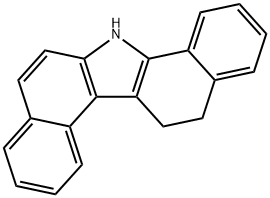 12,13-Dihydro-7H-dibenzo[a,g]carbazole Struktur