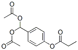 [4-(diacetyloxymethyl)phenyl] propanoate Structure