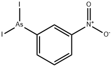 diiodo-(3-nitrophenyl)arsane Struktur