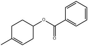 (4-methyl-1-cyclohex-3-enyl) benzoate Structure