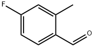 4-氟-2-甲基苯甲醛, 63082-45-1, 结构式