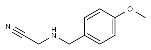 2-(4-MethoxybenzylaMino)acetonitrile Struktur