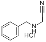 N-BENZYLAMINOACETONITRILE HYDROCHLORIDE Structure