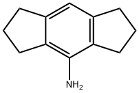 1,2,3,5,6,7-ヘキサヒドロ-s-インダセン-4-アミン 化学構造式