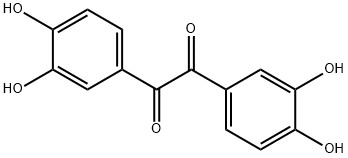 3,3,4,4-TETRAHYDROXYBENZYL Struktur