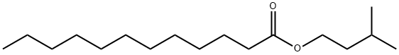 ラウリン酸イソアミル 化学構造式