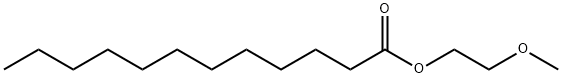 ドデカン酸2-メトキシエチル 化学構造式
