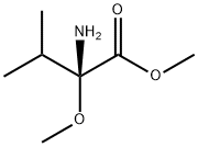 Valine,  2-methoxy-,  methyl  ester Struktur