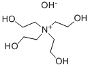 TETRAETHANOL AMMONIUM HYDROXIDE Structure