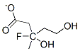 3-fluoromevalonate Structure