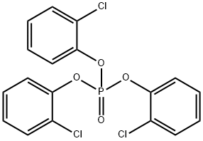 Tris(2-chlorophenyl) phosphate Structure