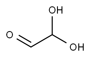 ジヒドロキシアセトアルデヒド 化学構造式