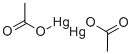 酢酸水銀(I) 化学構造式