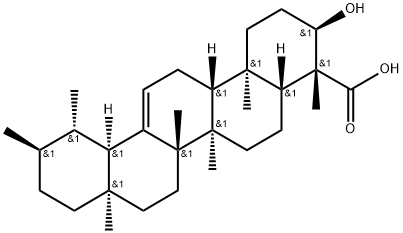 β-乳香酸,631-69-6,结构式