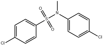 4-Chloro-N-(4-chlorophenyl)-N-methylbenzenesulfonamide Structure