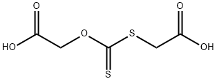 2-(carboxymethylsulfanylcarbothioyloxy)acetic acid Structure