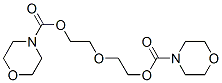 2-[2-(morpholine-4-carbonyloxy)ethoxy]ethyl morpholine-4-carboxylate Structure