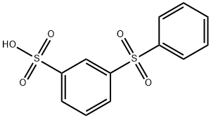 3-phenylsulphonylbenzenesulphonic acid Struktur