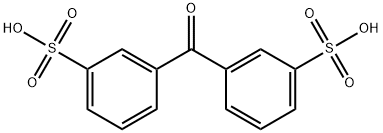 3,3'-Carbonylbis(benzenesulfonic acid) Struktur