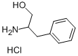 β-アミノベンゼン-1-プロパノール・塩酸塩 化学構造式