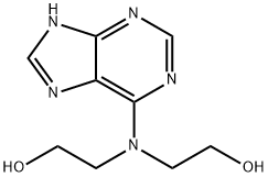 2 -(2 - 羟乙基 -(5H-嘌呤-6 -基)氨基)乙醇, 6312-66-9, 结构式