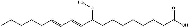 9-hydroperoxy-11,12-octadecadienoic acid Struktur