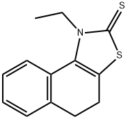 1-Ethyl-4,5-dihydronaphtho[1,2-d]thiazole-2(1H)-thione Struktur
