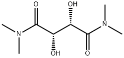 (-)-N,N,N',N'-テトラメチル-D-酒石酸ジアミド 化学構造式