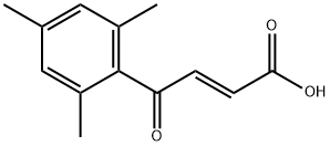 (E)-4-oxo-4-(2,4,6-trimethylphenyl)but-2-enoic acid Structure
