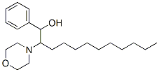 2-morpholin-4-yl-1-phenyl-dodecan-1-ol 结构式