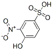 4-羟基-3-硝基苯磺酸 钠盐, 6313-34-4, 结构式