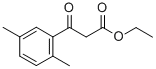 ethyl 3-(2,5-dimethylphenyl)-3-oxopropanoate 结构式