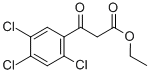 2,4,5-三氯苯甲酰乙酸乙酯,63131-33-9,结构式
