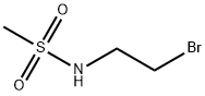 N-(2-溴乙基)甲磺酰胺 结构式